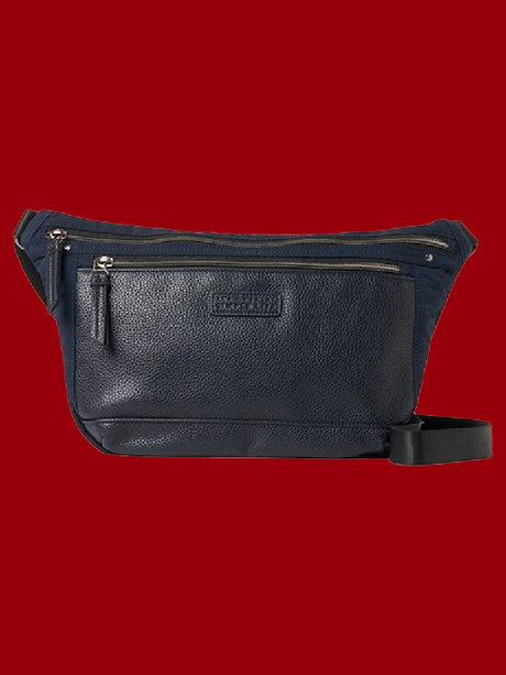 異素材ハーフムーンバッグ画像