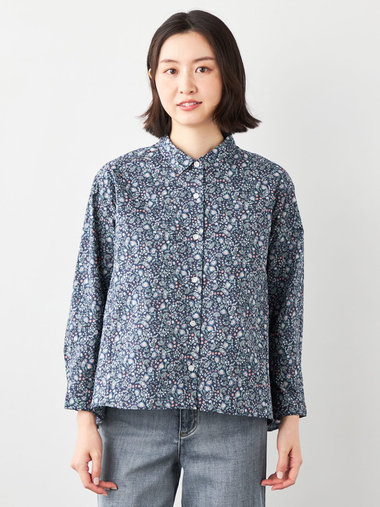 【早割30%OFF対象】ビンテージサラサブラウス