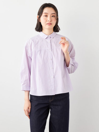 【早割30%OFF対象】カレイドスコープエンブブラウス