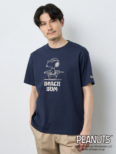 【俺のタイムセール】PEANUTSプリント半袖Tシャツ