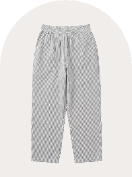 ウエストフリルストライプパンツ商品画像