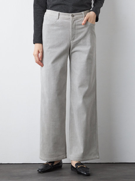 コーデュロイストレッチパンツ